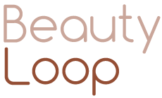 Beauty Loop チャコールブラウン　ロゴ
